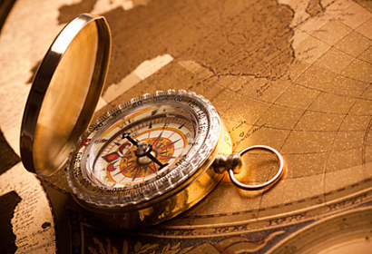 Fototapeta Zlatý kompas námorníka 24136